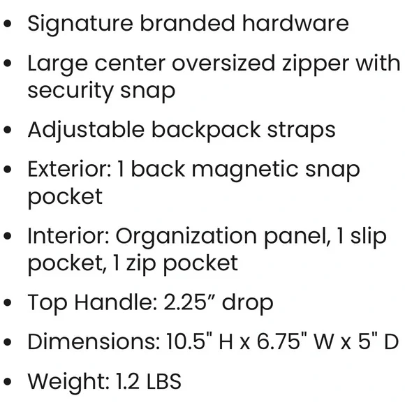 Aimee Kestenberg Tamitha Mini backpack, Purple - Picture 7 of 7